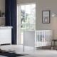 Кроватка 120×60 Basic белая с ящиком