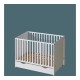 Кроватка 120×60 Basic белая с ящиком