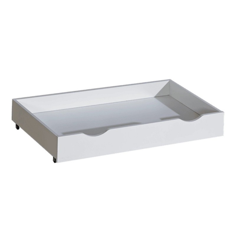 Кроватка 120×60 Basic белая с ящиком