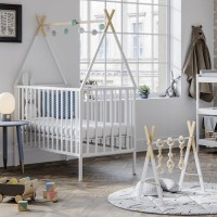 Кроватка детская 120×60 TIPI белая