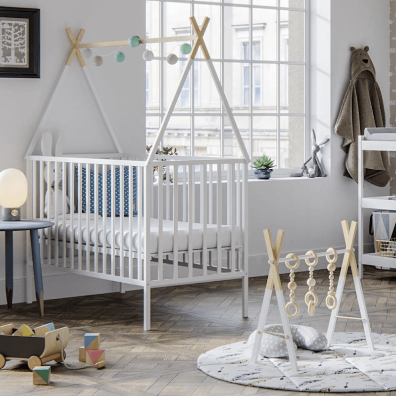 Кроватка детская 120×60 TIPI белая