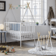 Кроватка детская 120×60 TIPI белая