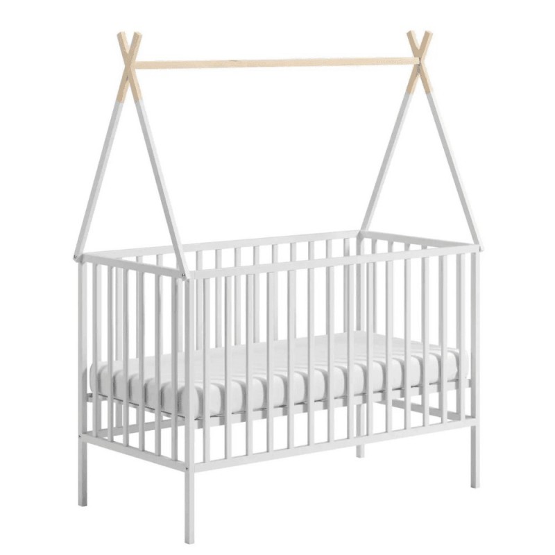 Кроватка детская 120×60 TIPI белая