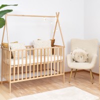 Babybett 120×60 TIPI Holz