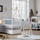 Кроватка детская 120×60 DREAMY с ящиком и колесами