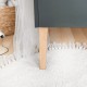 Кроватка детская 120×60 ILA серая