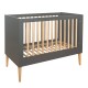 Кроватка детская 120×60 ILA серая