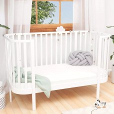 Кроватка детская 140×70 GRAND белая с функцией дивана