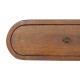 Runder Wand-Nachttisch Chestnut