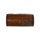 Runder Wand-Nachttisch Chestnut