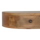 Abgerundeter Wand-Nachttisch Oak-Ish