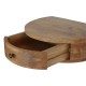 Abgerundeter Wand-Nachttisch Oak-Ish
