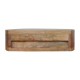 Abgerundeter Wand-Nachttisch Oak-Ish