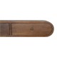 Подвесная консоль Curved Chestnut с 2 ящиками