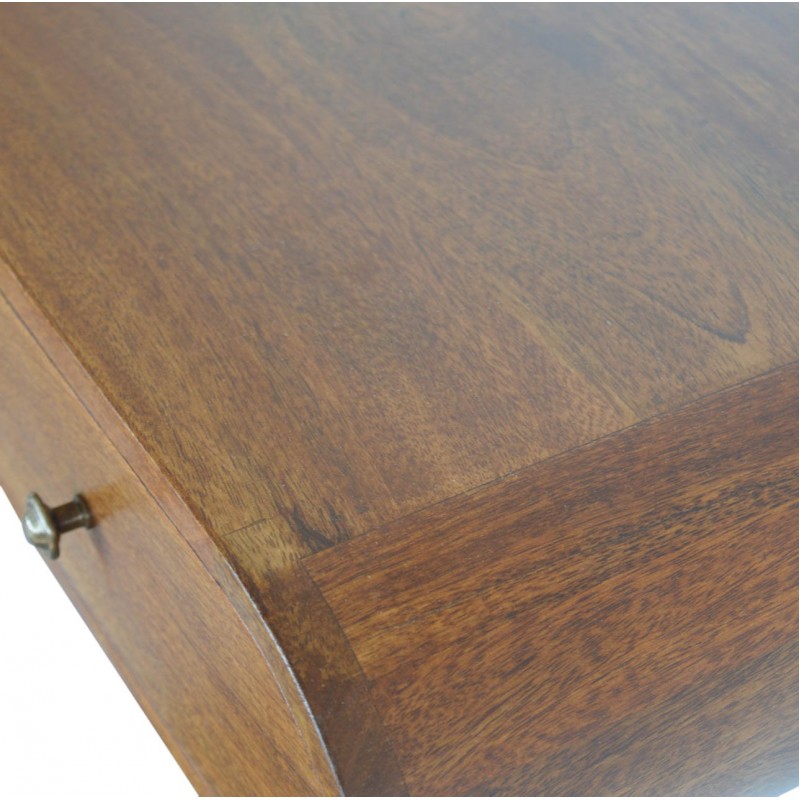 Подвесная консоль Curved Chestnut с 2 ящиками