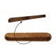 Подвесная консоль Curved Chestnut с 2 ящиками