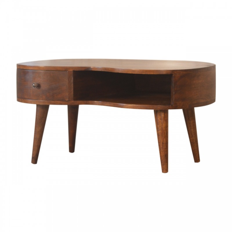 Журнальный столик Chestnut Rounded