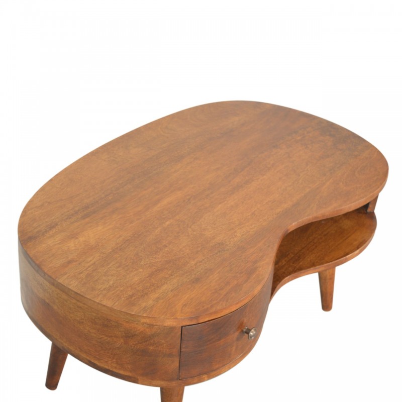 Журнальный столик Chestnut Rounded