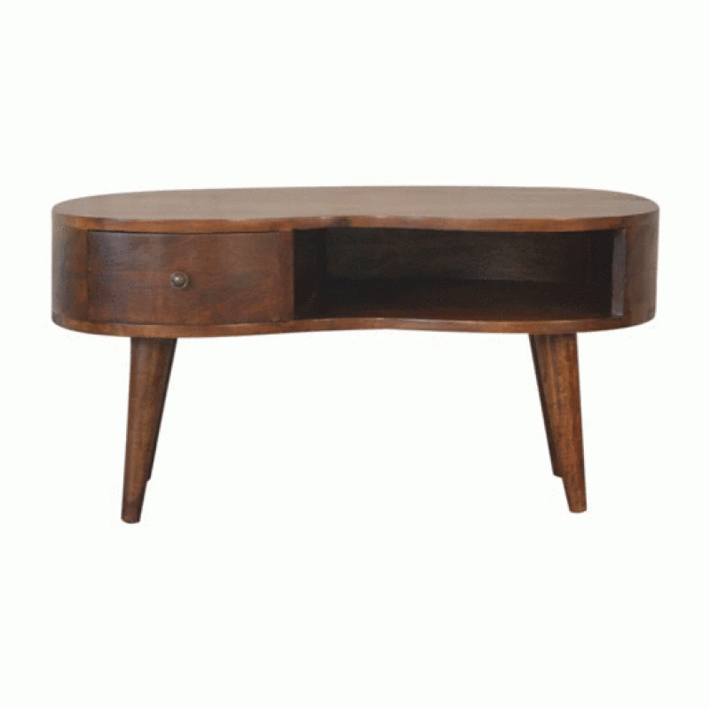 Журнальный столик Chestnut Rounded