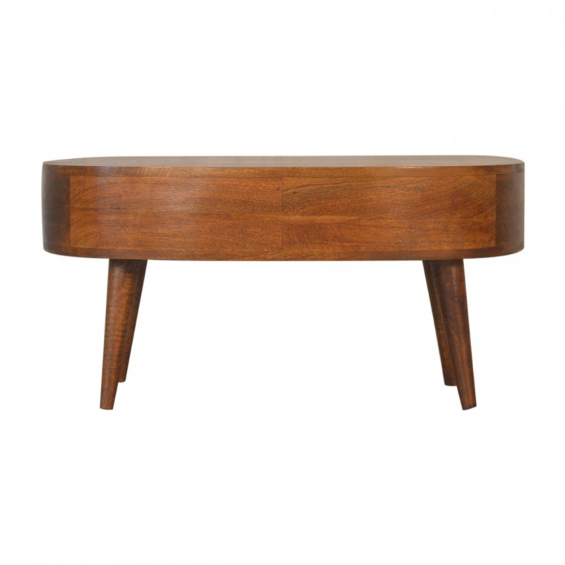 Журнальный столик Chestnut Rounded