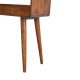 Консольный столик Curved Chestnut