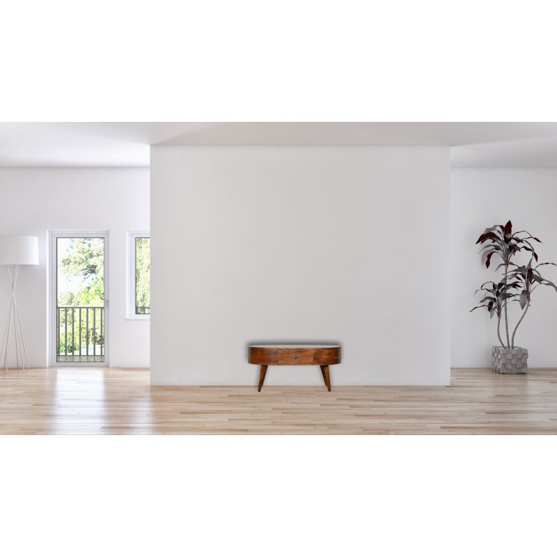 Журнальный столик Chestnut Rounded
