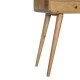 Консольный столик Curved Oak-Ish из массива манго