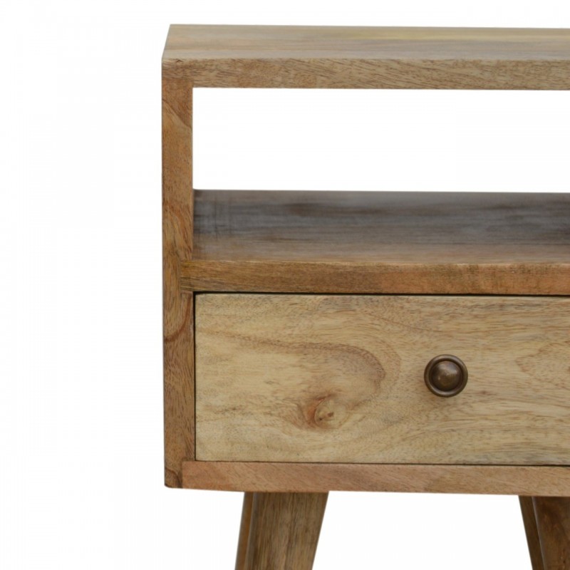 Компактная прикроватная тумба Mini Oak-Ish с ящиком
