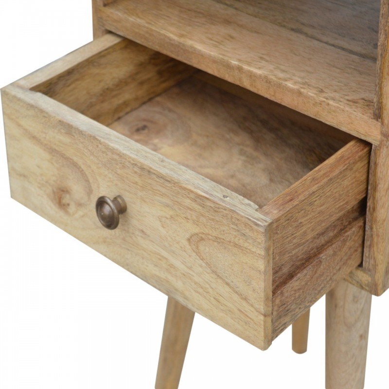 Компактная прикроватная тумба Mini Oak-Ish с ящиком