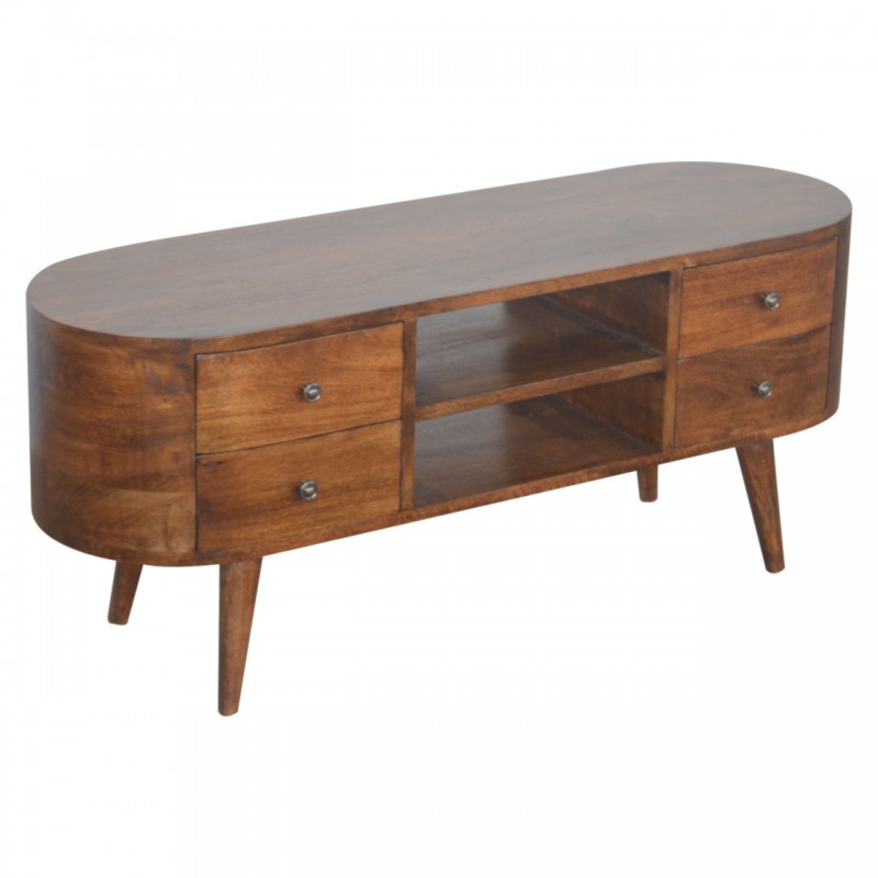 ТВ-тумба Chestnut Rounded