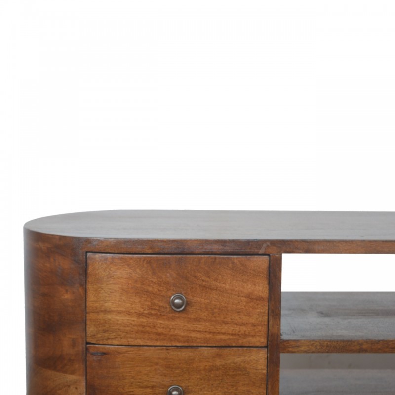 ТВ-тумба Chestnut Rounded