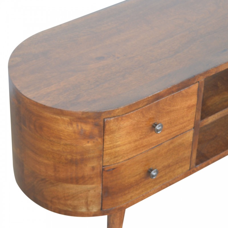 ТВ-тумба Chestnut Rounded