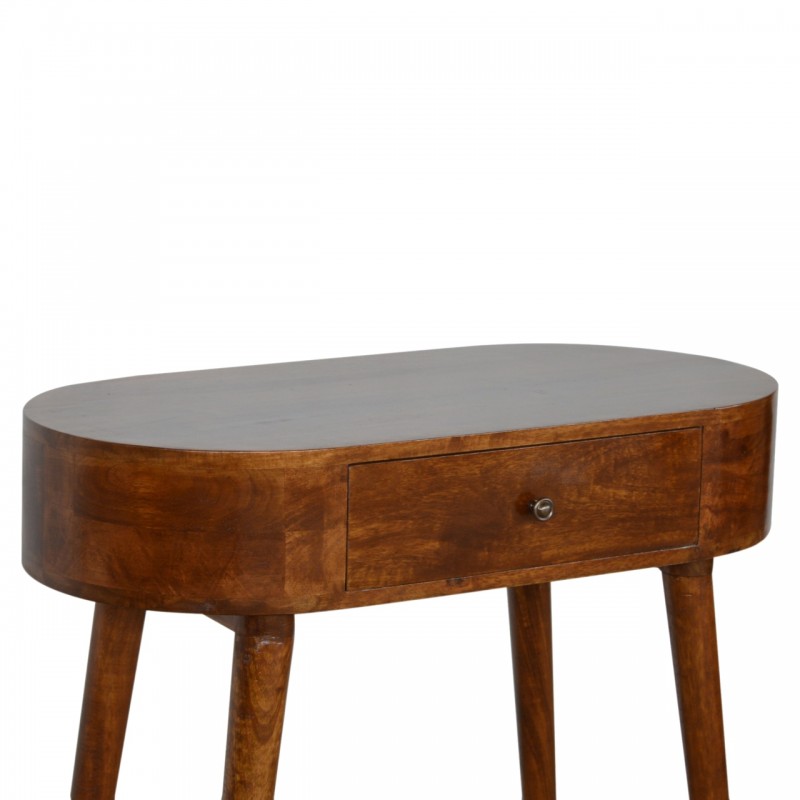 Закругленный консольный стол Chestnut Petite