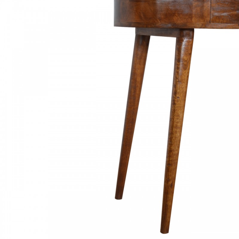 Закругленный консольный стол Chestnut Petite