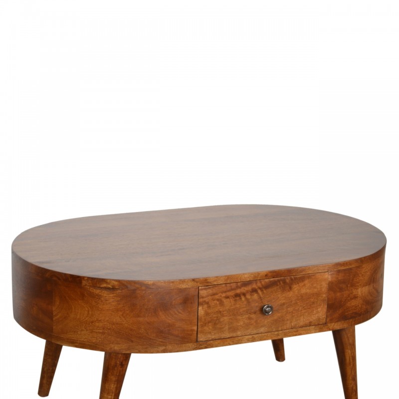 Журнальный столик Chestnut Rounded