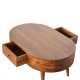 Журнальный столик Chestnut Rounded