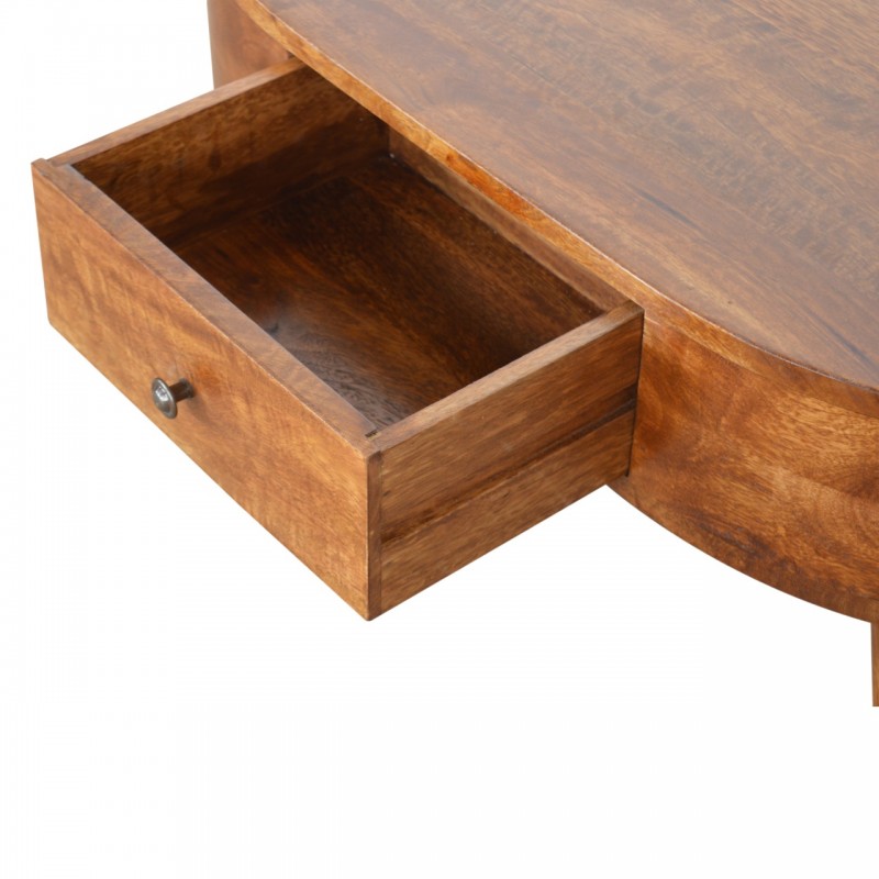 Журнальный столик Chestnut Rounded