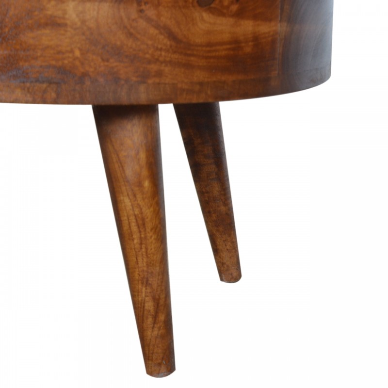 Журнальный столик Chestnut Rounded