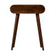 Компактная консоль Mini Rounded Chestnut с 2 ящиками