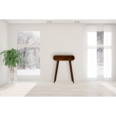 Компактная консоль Mini Rounded Chestnut с 2 ящиками