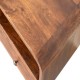 Компактная ТВ-тумба Mini Curved Chestnut с 2 ящиками
