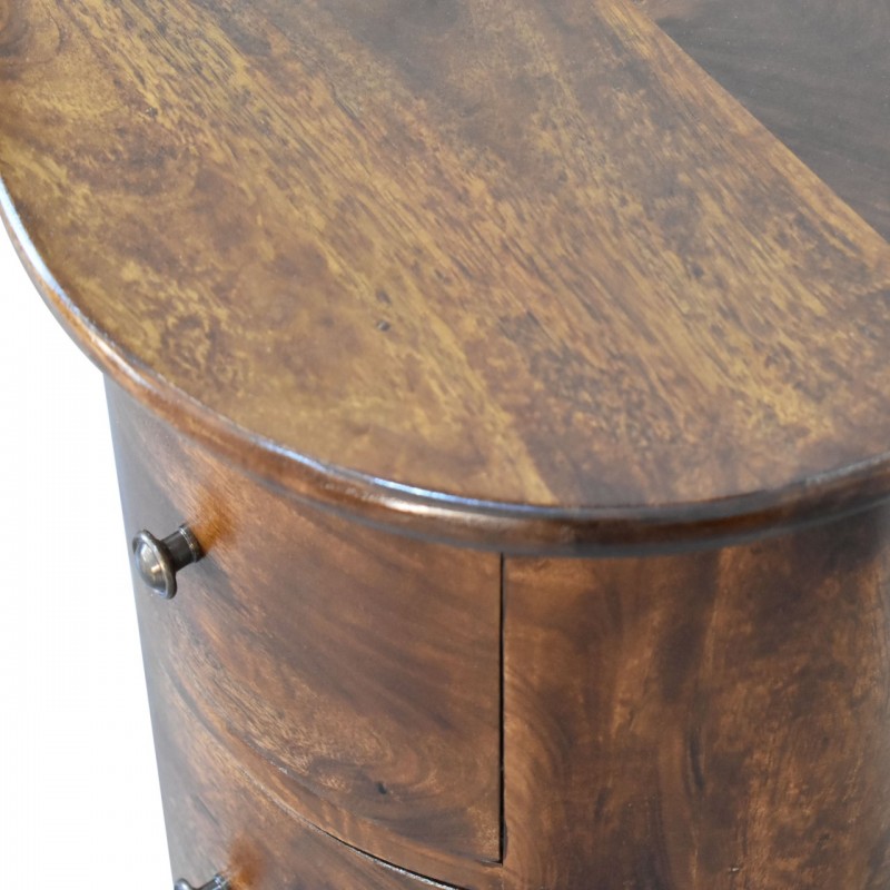 Chestnut 3 Drawer Drum Chest