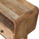 Компактная консоль Mini Curved Oak-Ish с нишей