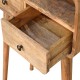 Компактная консоль Mini Curved Oak-Ish с нишей