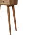 Компактная консоль Mini Curved Oak-Ish с нишей