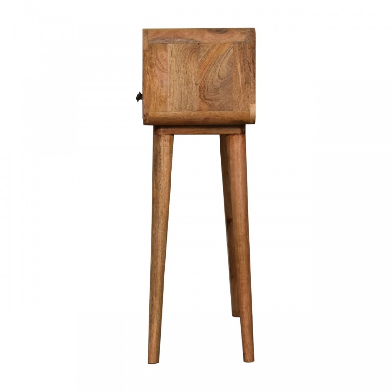 Компактная консоль Mini Curved Oak-Ish с нишей