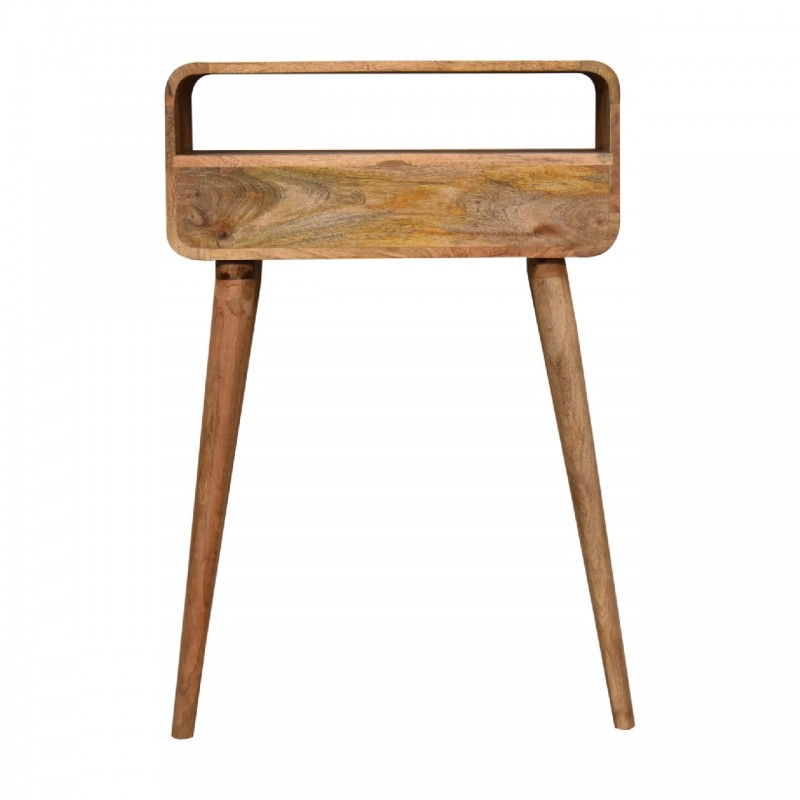 Компактная консоль Mini Curved Oak-Ish с нишей