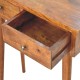 Компактная консоль Mini Chestnut Nordic с 2 ящиками