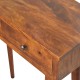 Компактная консоль Mini Chestnut Nordic с 2 ящиками