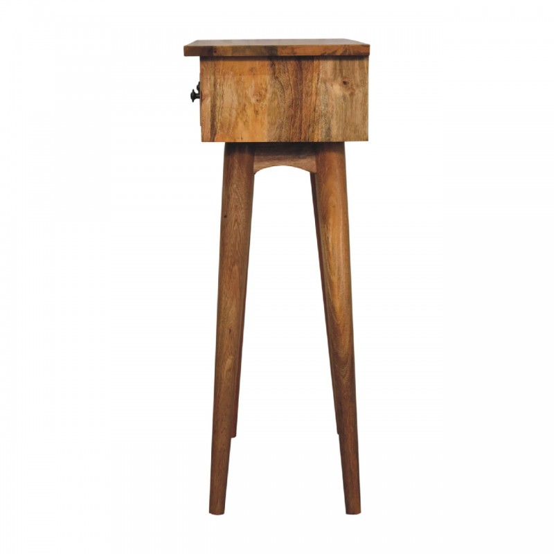 Компактная консоль Mini Oak-Ish с 2 ящиками